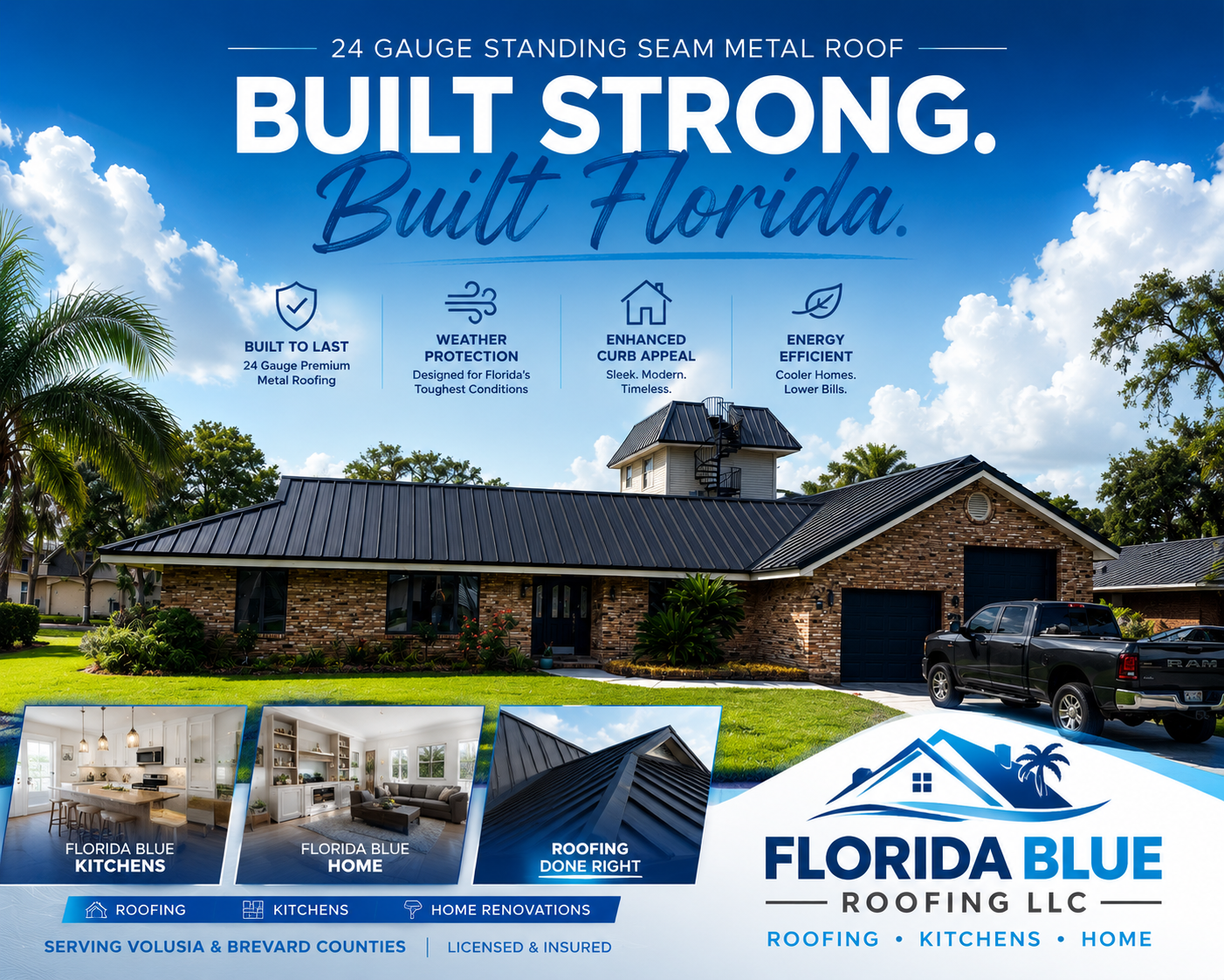 Florida Blue Roofing project photo